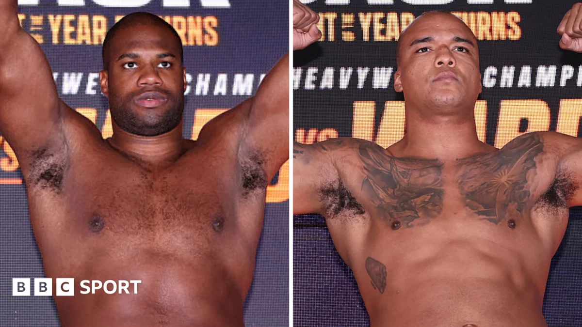 Dubois and Wardley Reach Career-Heaviest Weights Ahead of Rematch