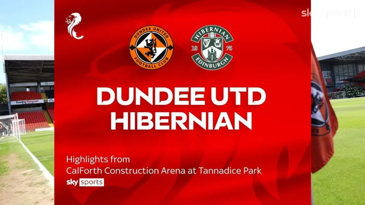 Dundee United Beats Hibernian 1-0 in Scottish Premiership Match