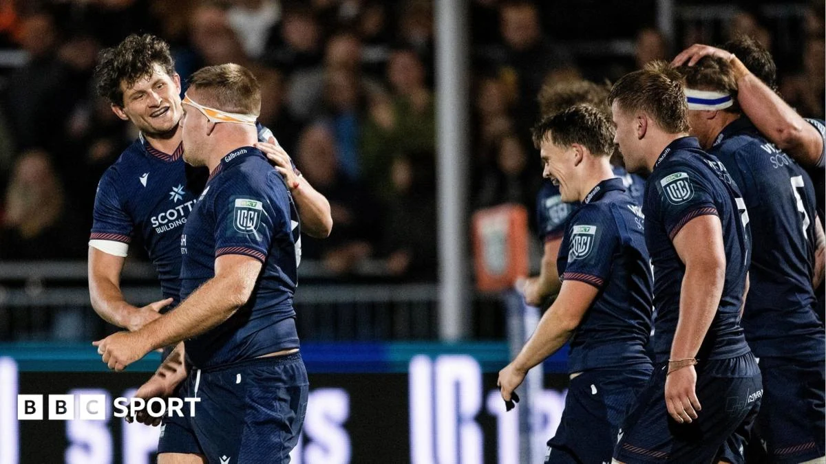 Edinburgh Top URC After Bonus-Point Win Over Zebre