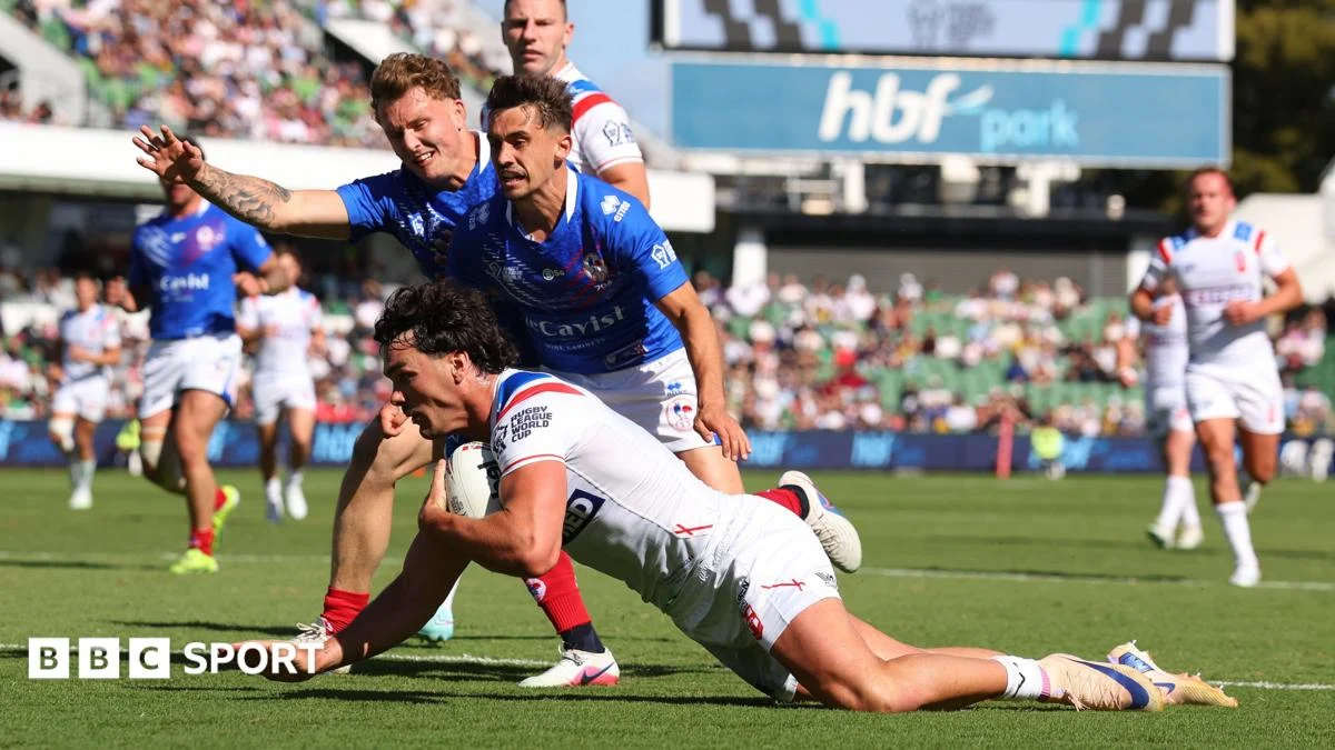 England thrash France 82-0 to keep World Cup hopes alive