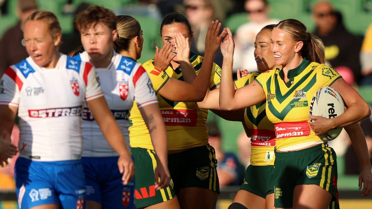 England Women Trail Australia After Men Thrash France in Rugby League Tests