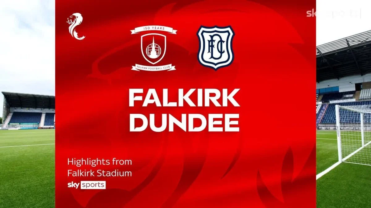 Falkirk Lose 1-2 to Dundee in Scottish Premiership Match