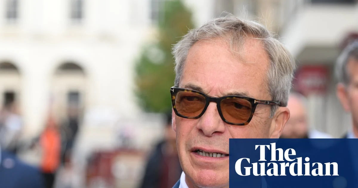 Farage accused of protecting Reform candidate over Lammy slur
