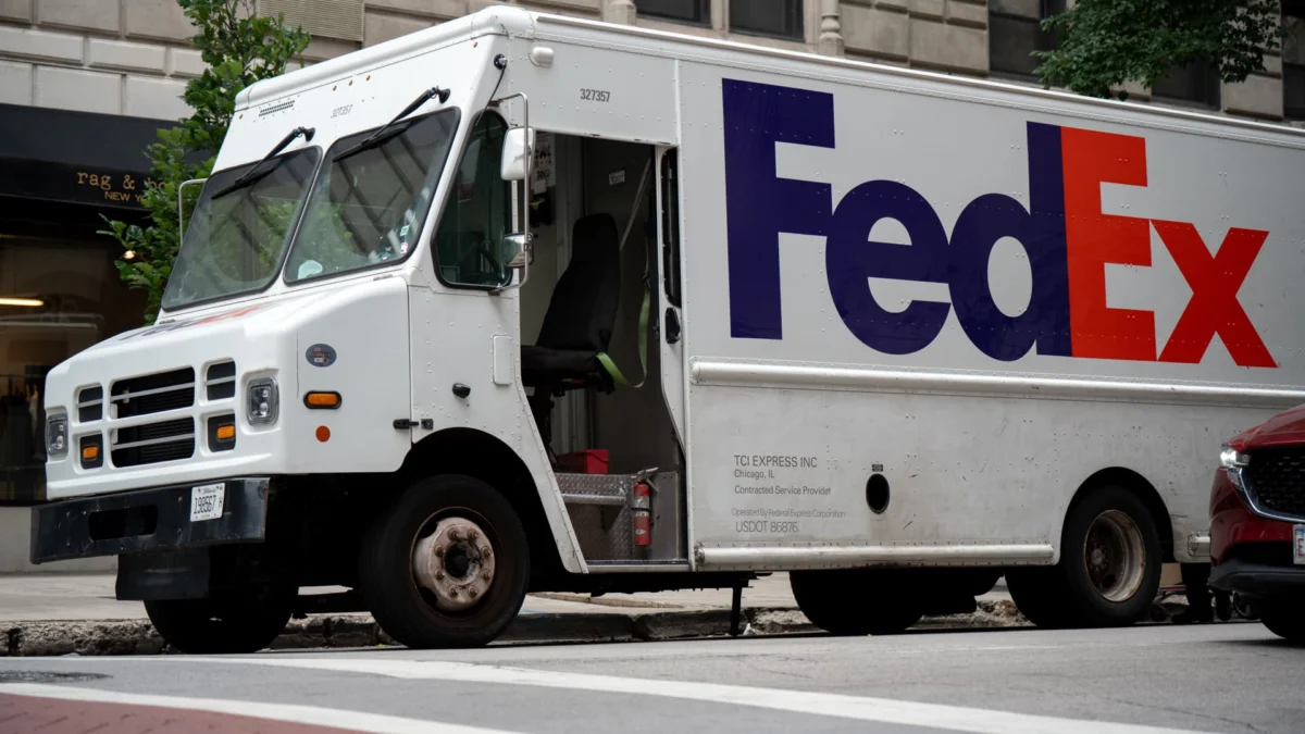 FedEx beats expectations and raises outlook in first report