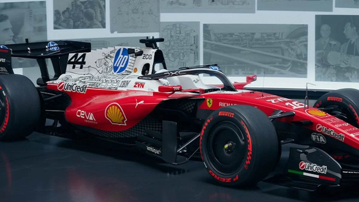 Ferrari reveals special one-off livery for United States Grand Prix
