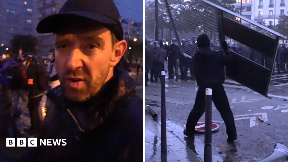 Protests Turn Unrest as Police Clash in Paris Streets