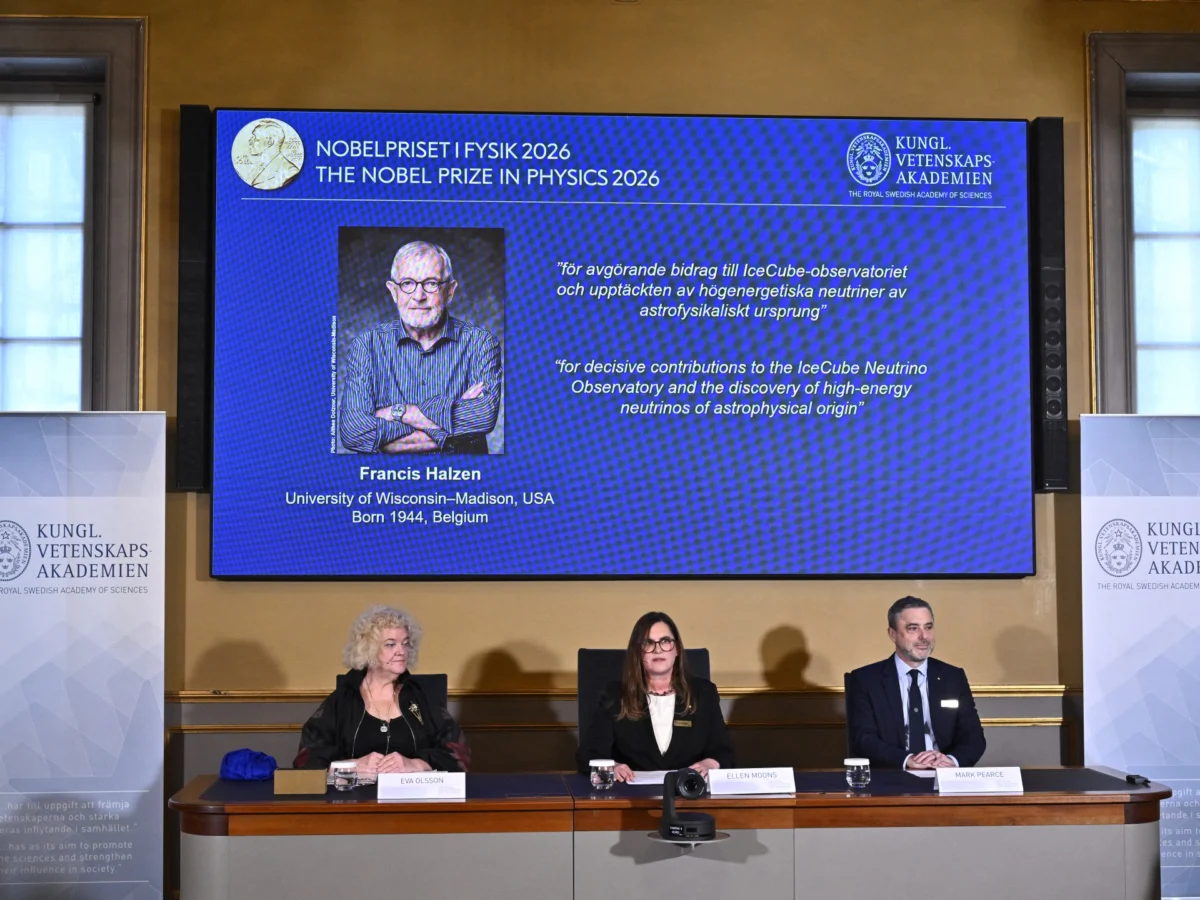 Francis Halzen Wins Nobel Prize in Physics for Neutrino Research