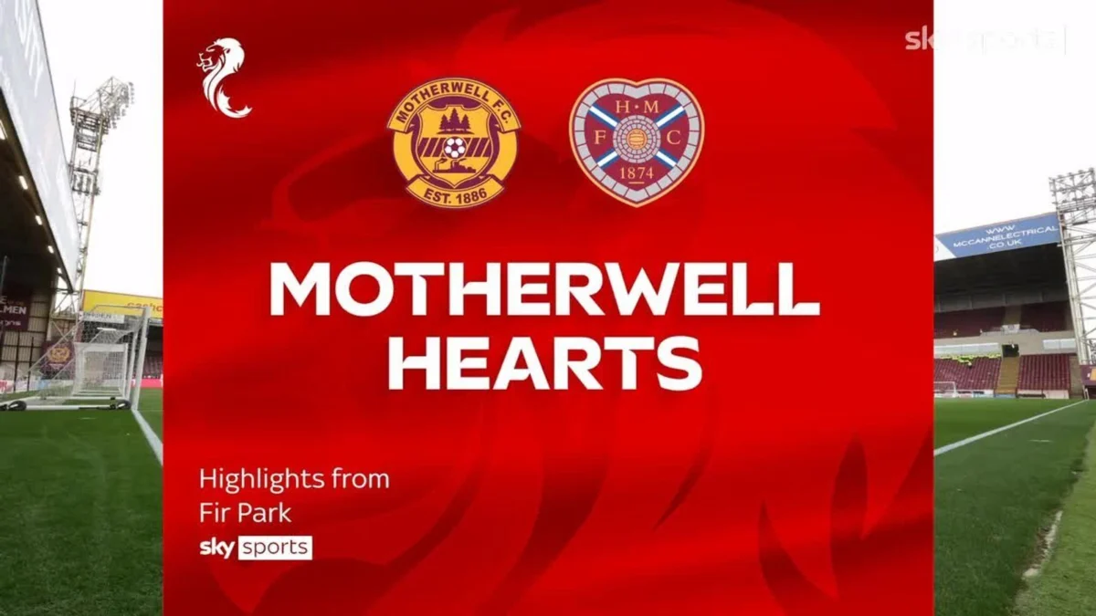 Hearts Defeat Motherwell in Scottish Premiership Match