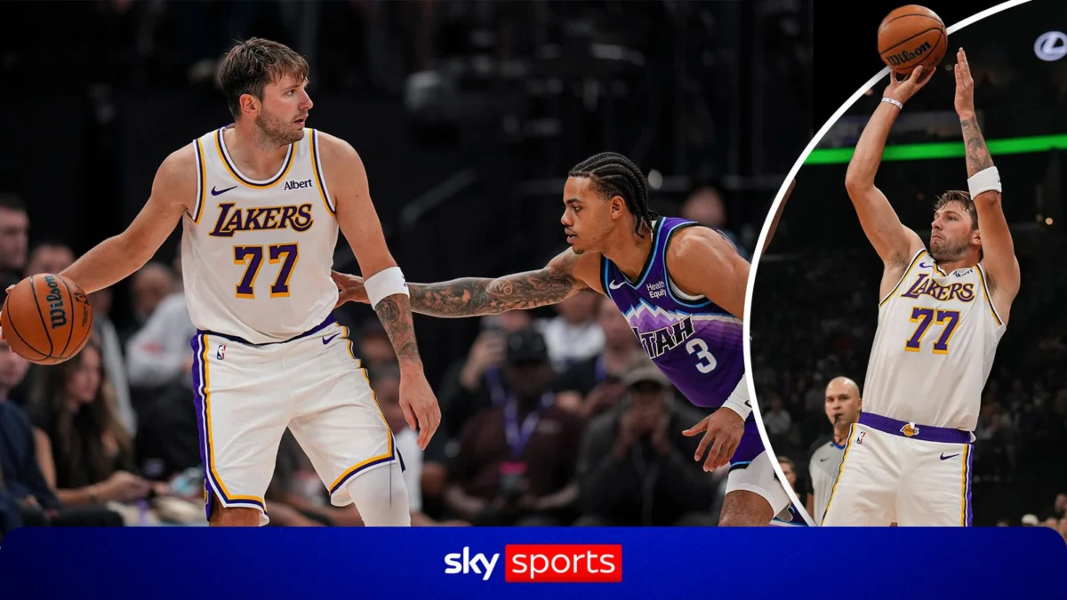 Doncic Scores 52 as Lakers Rally Past Jazz, Reaches 3000 Points Fastest