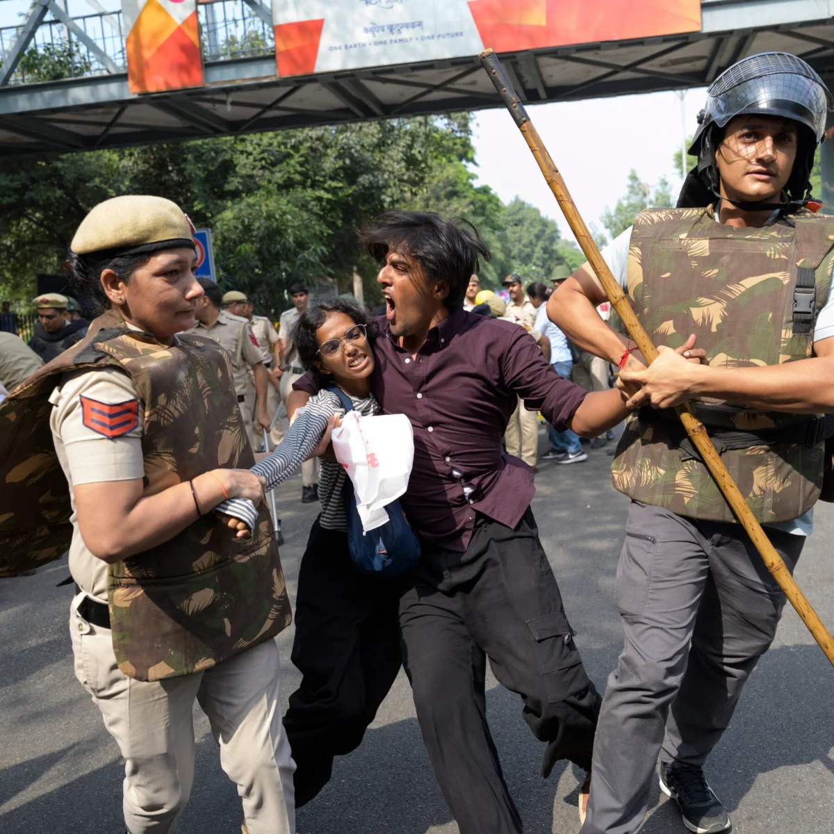 India’s Youth Protests Challenge Democratic Norms, NYT Reports