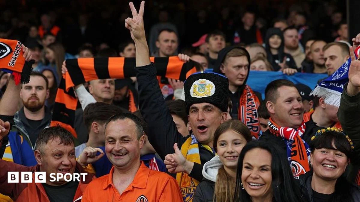 Ukrainians Rally Behind Shakhtar at Stamford Bridge