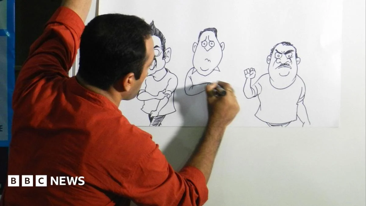 Indian Cartoonists Face Online Restrictions Amid Satire Challenges