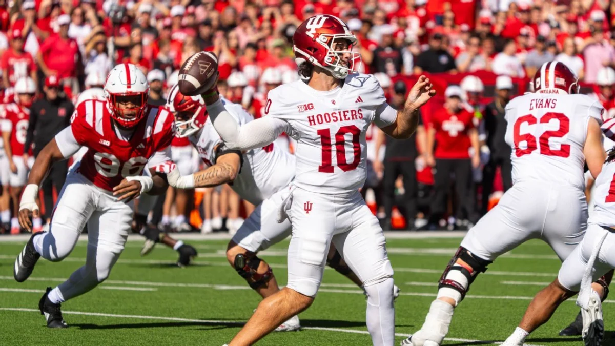 Indiana Rallies for Fourth-Down Touchdown Win Over Nebraska