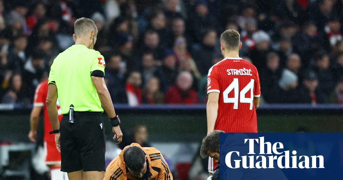 Arteta fears Saka injury is serious after early Bayern exit