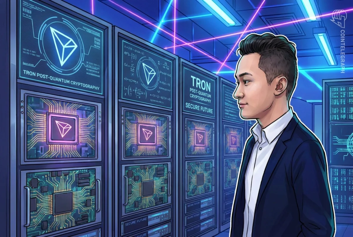 Justin Sun Says Tron Post-Quantum Cryptography Goes Live on Testnet