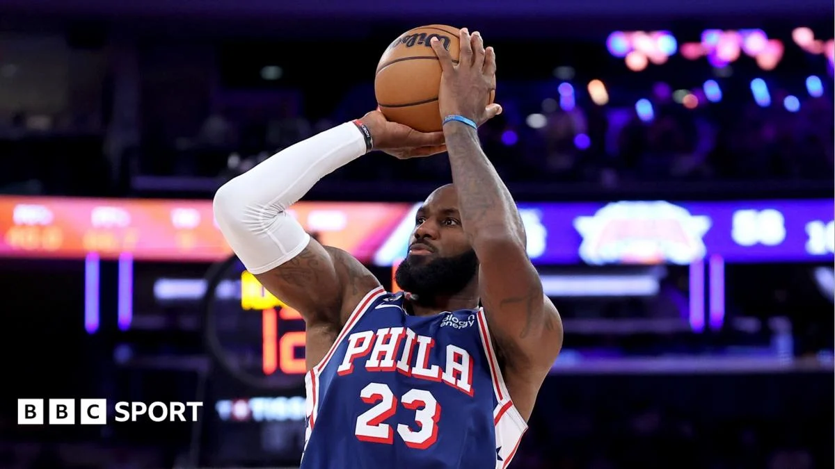 76ers Beat Knicks on NBA Opening Night Behind LeBron James