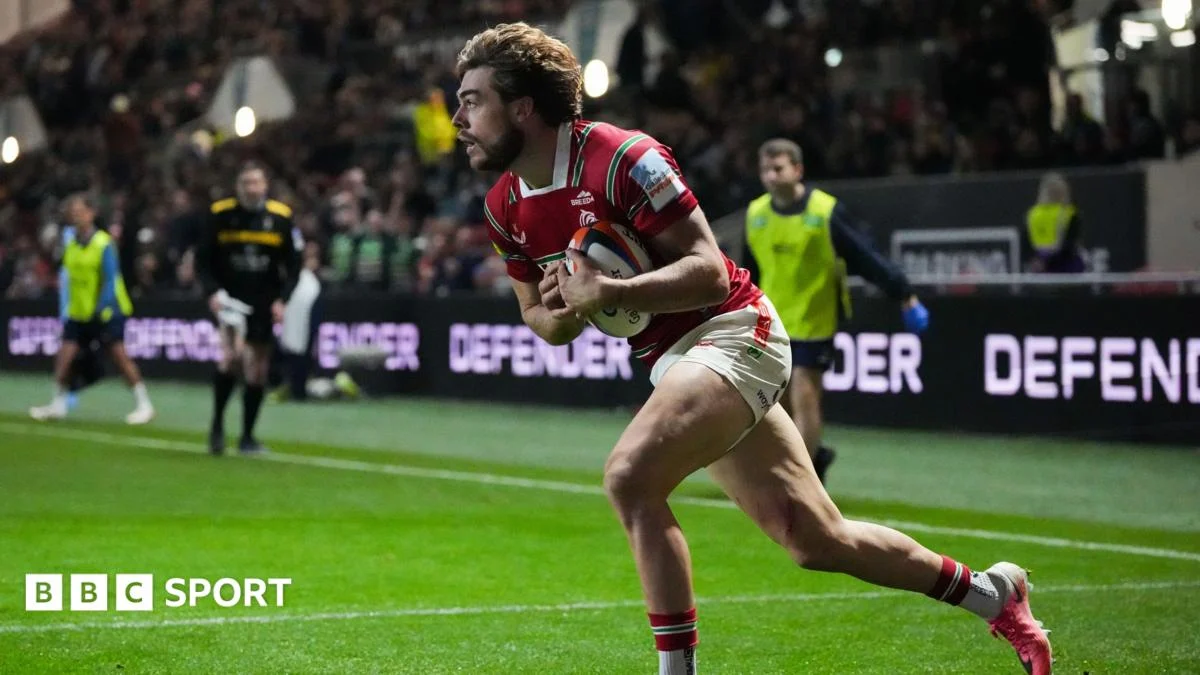 Leicester go top of Prem with win over Bristol