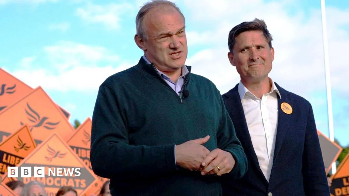 Lib Dem MP resigns from frontbench over Ed Davey leadership