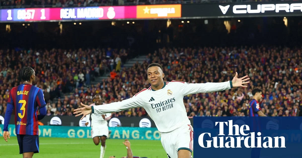 Mbappé strike gives Real Madrid late El Clásico win over Barcelona