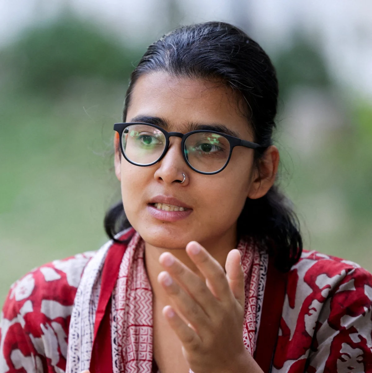 Neha Bora Emerges as Face of India’s Gen Z Protests