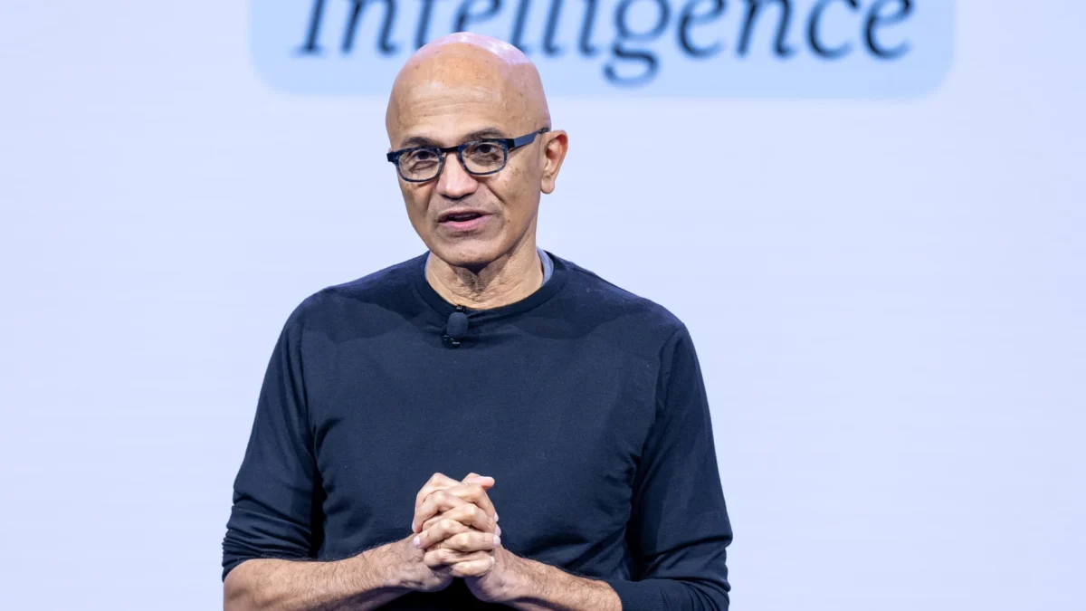 Microsoft’s Nadella Urges AI Emergency Brake Controlled by Humans