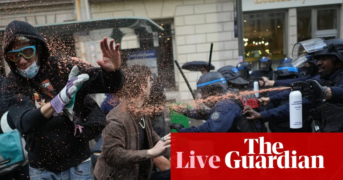 France protests continue as minister denies police brutality
