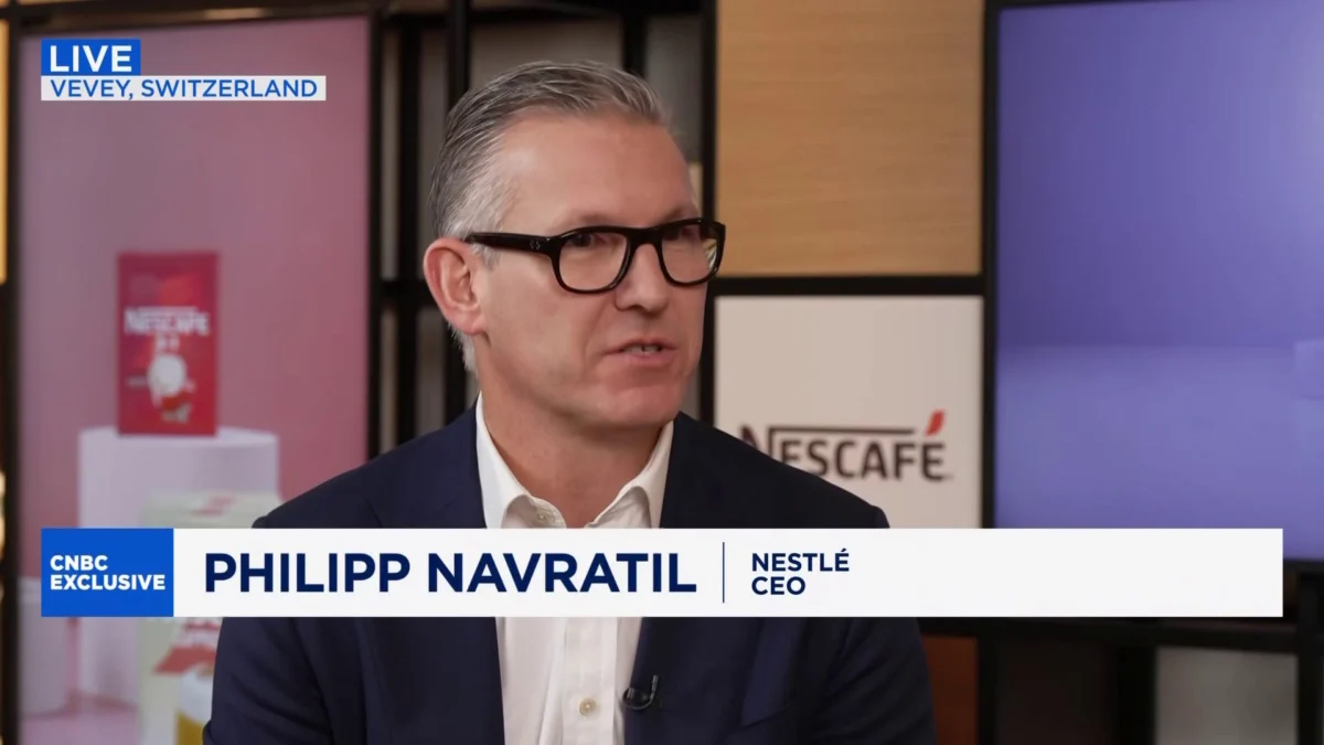 Nestlé CEO says cash-strapped U.S. shoppers make for tough market