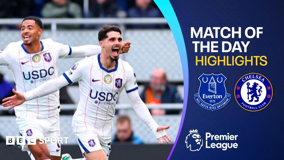 Neto Scores Twice as Chelsea Beat Everton 2-0