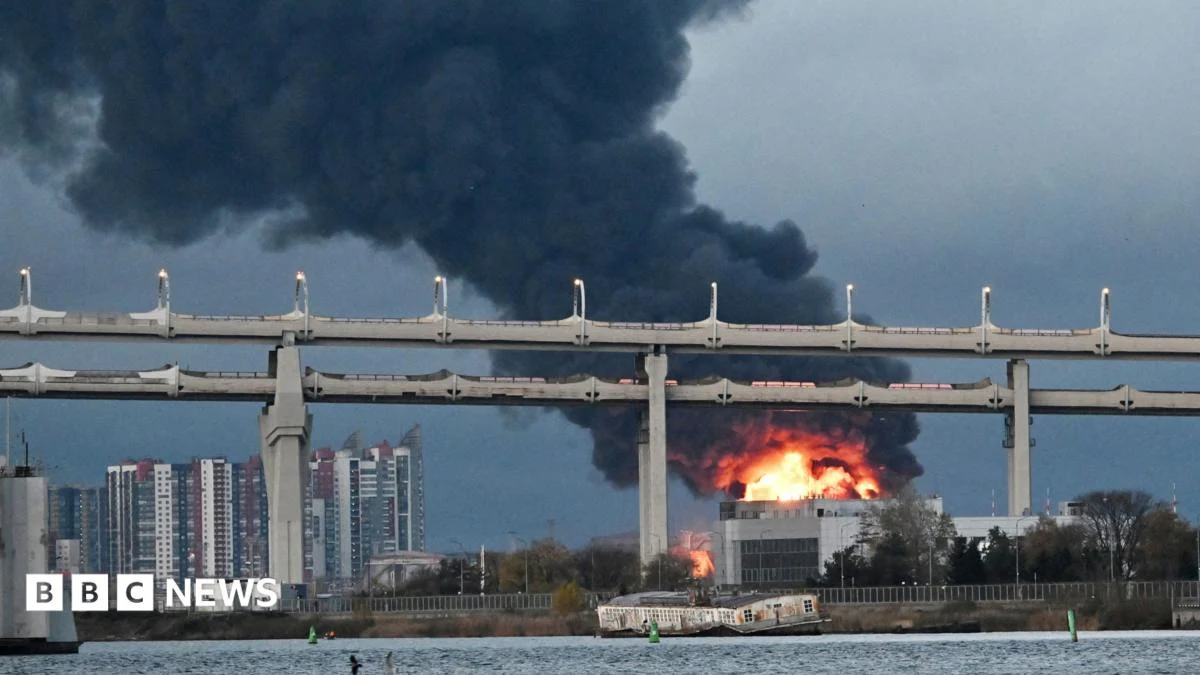 Oil Facilities Hit in Deadly Overnight Attack Near St. Petersburg