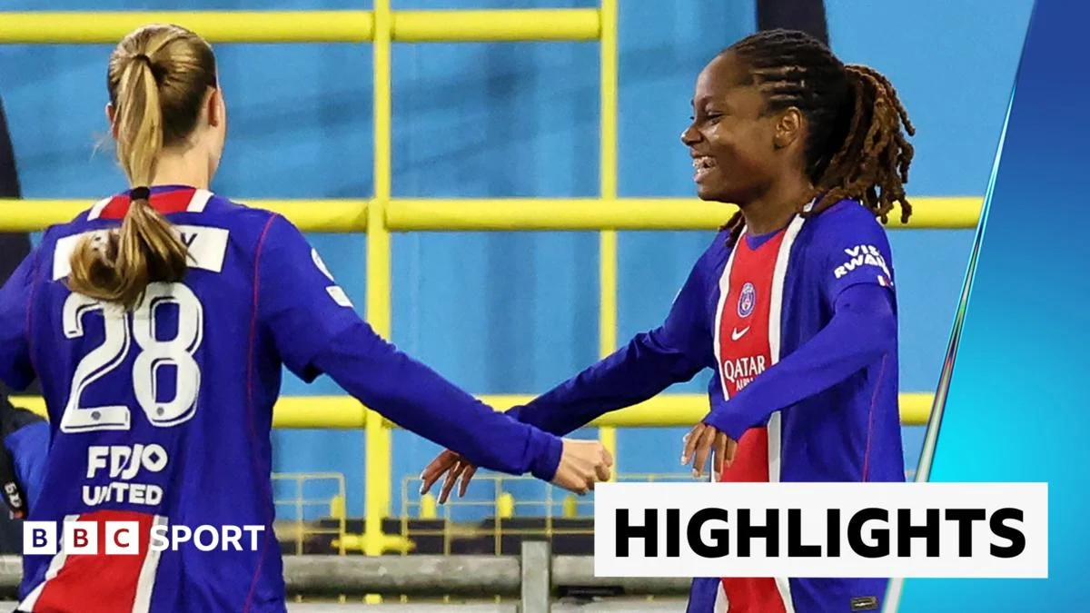 PSG held Man City to 1-1 draw in Women’s Champions League
