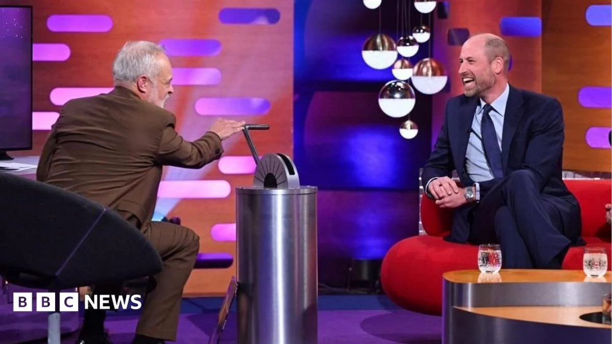 Prince William makes surprise appearance on The Graham Norton Show