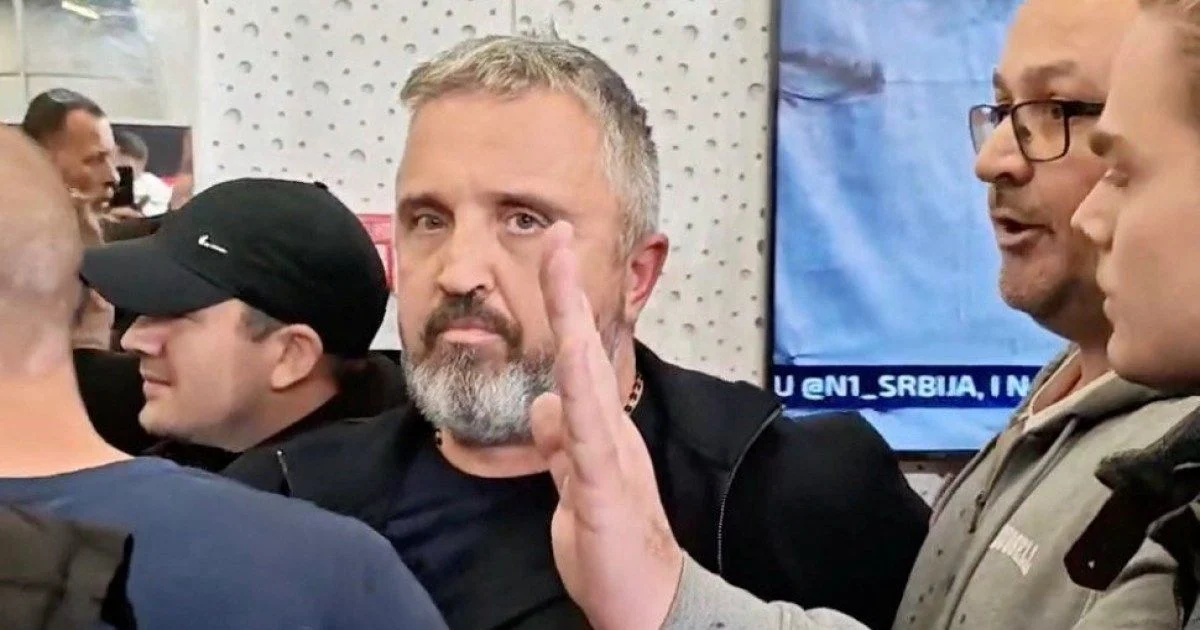 Protesters Storm Serbian Pro-Vucic TV Station After Poll Loss