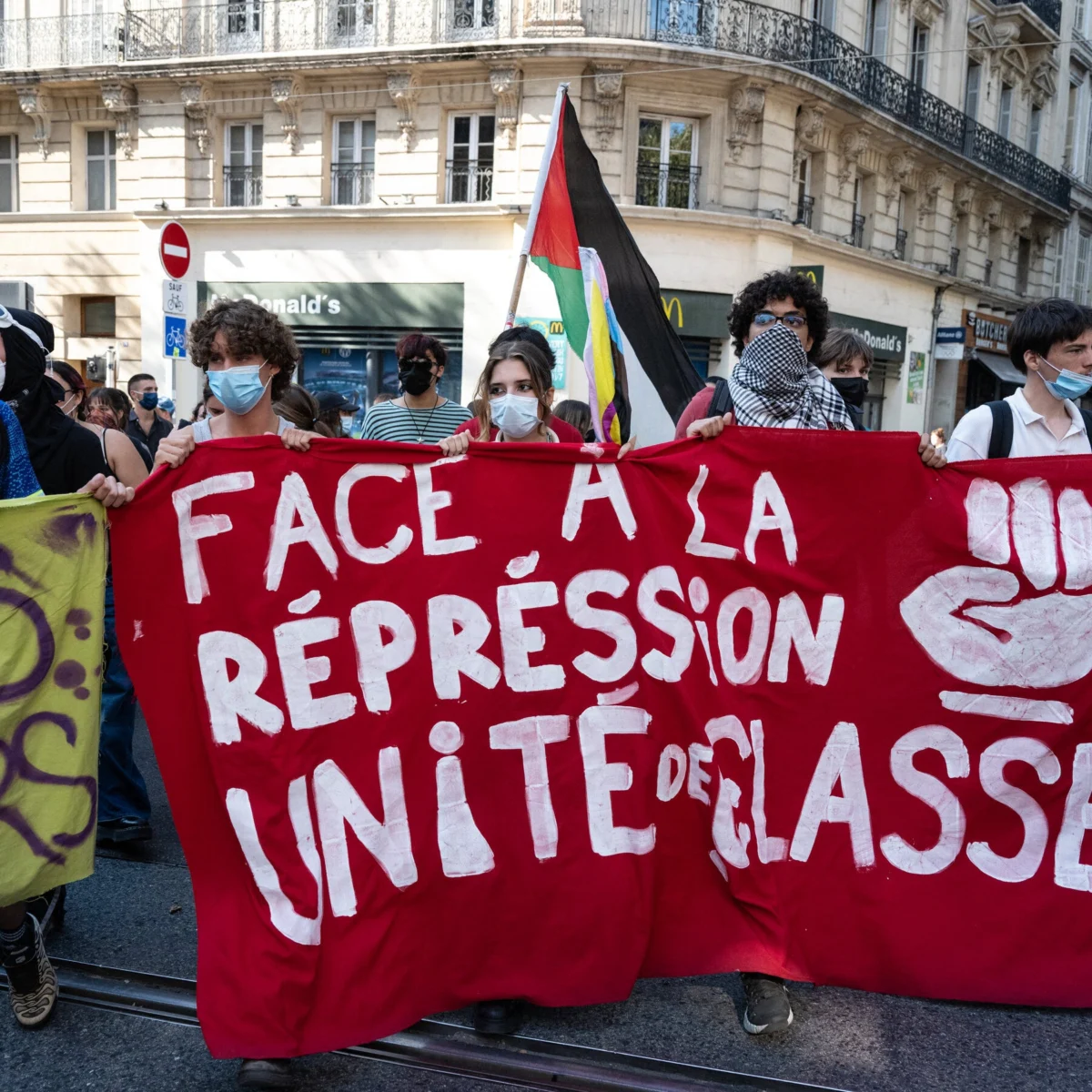 France Protests Escalate From School Rallies Nationwide