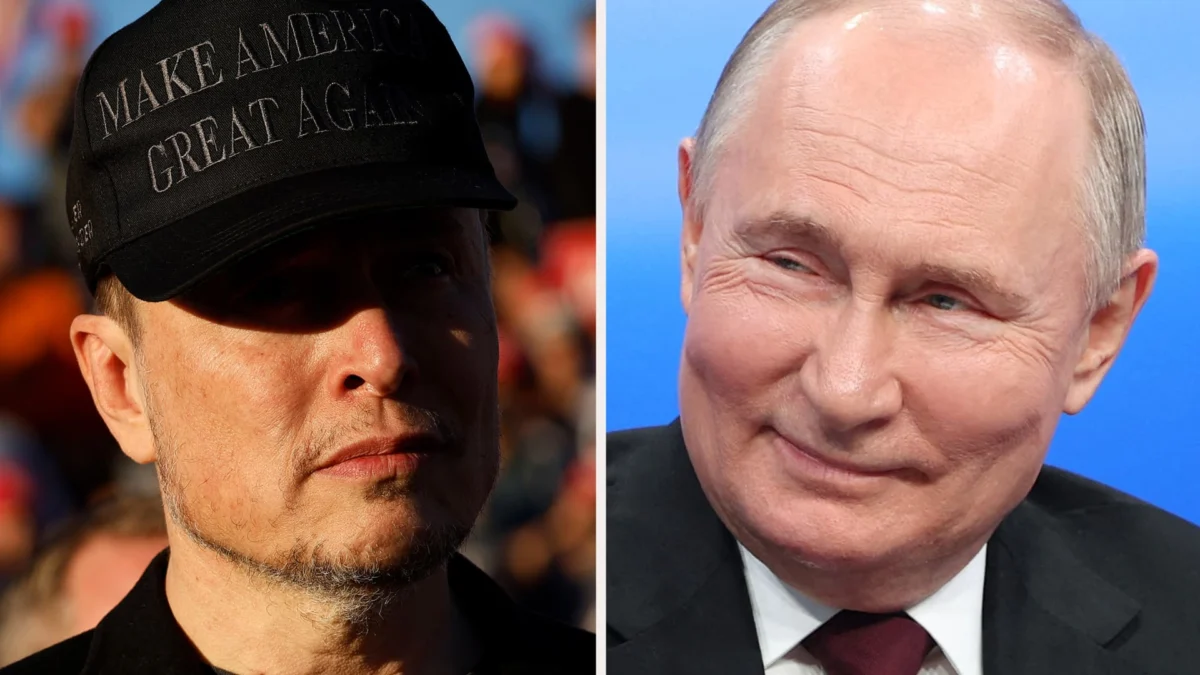 Putin Praises Musk as Russia Builds Starlink Alternative
