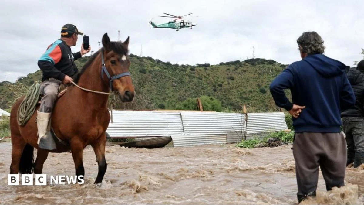 Flooding Forces Evacuations in Central Chile After River Burst