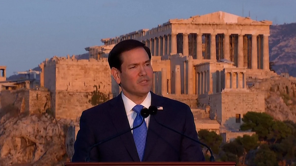Rubio Praises Nationalism, Ties America First to Ancient Greece