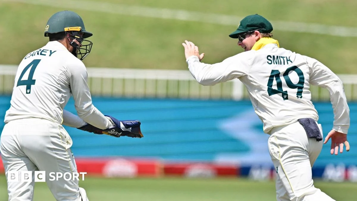 Australia veterans assert dominance over South Africa in ongoing contest