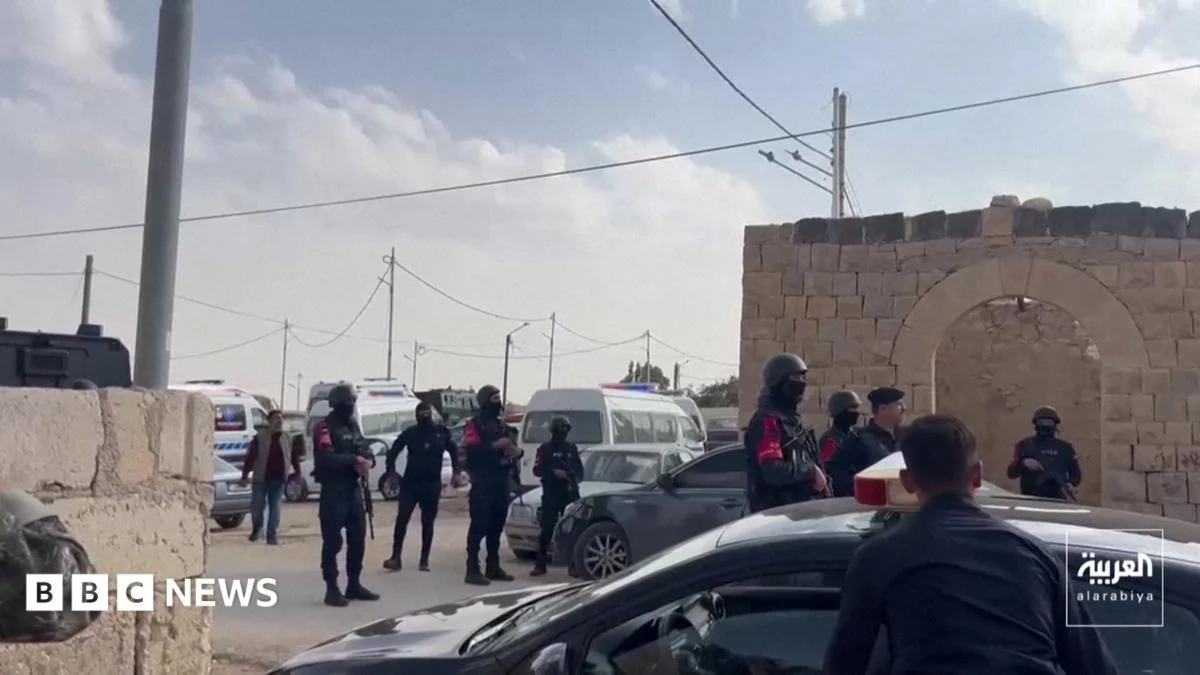 Gunmen Kill Seven at Church Funeral in Jordan, 34 Injured