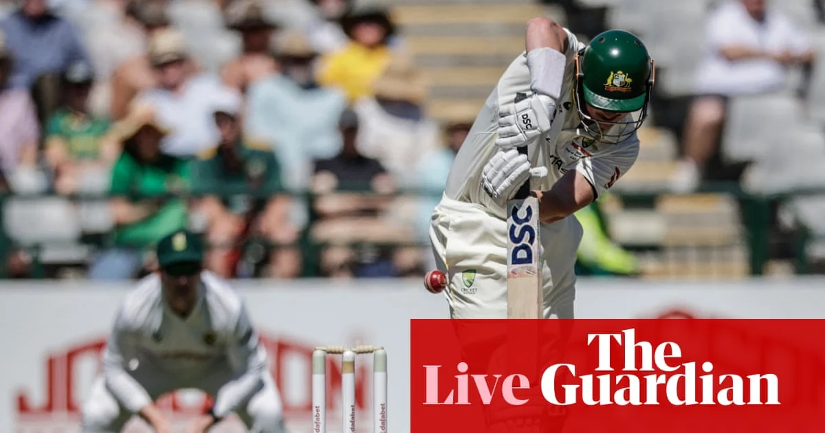 South Africa v Australia Test: Day Two Action at Newlands
