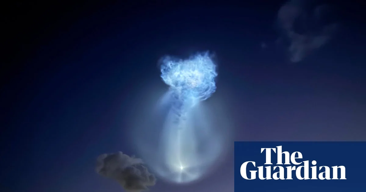 SpaceX Launch Produces Rare Jellyfish Cloud Over US East Coast