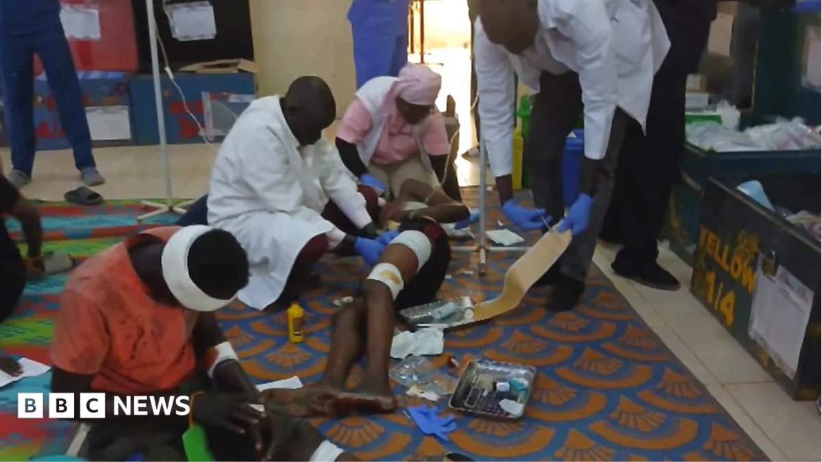 Sudan Army Drones Kill Over 300 in Funeral Truck, Fuel Market Strikes