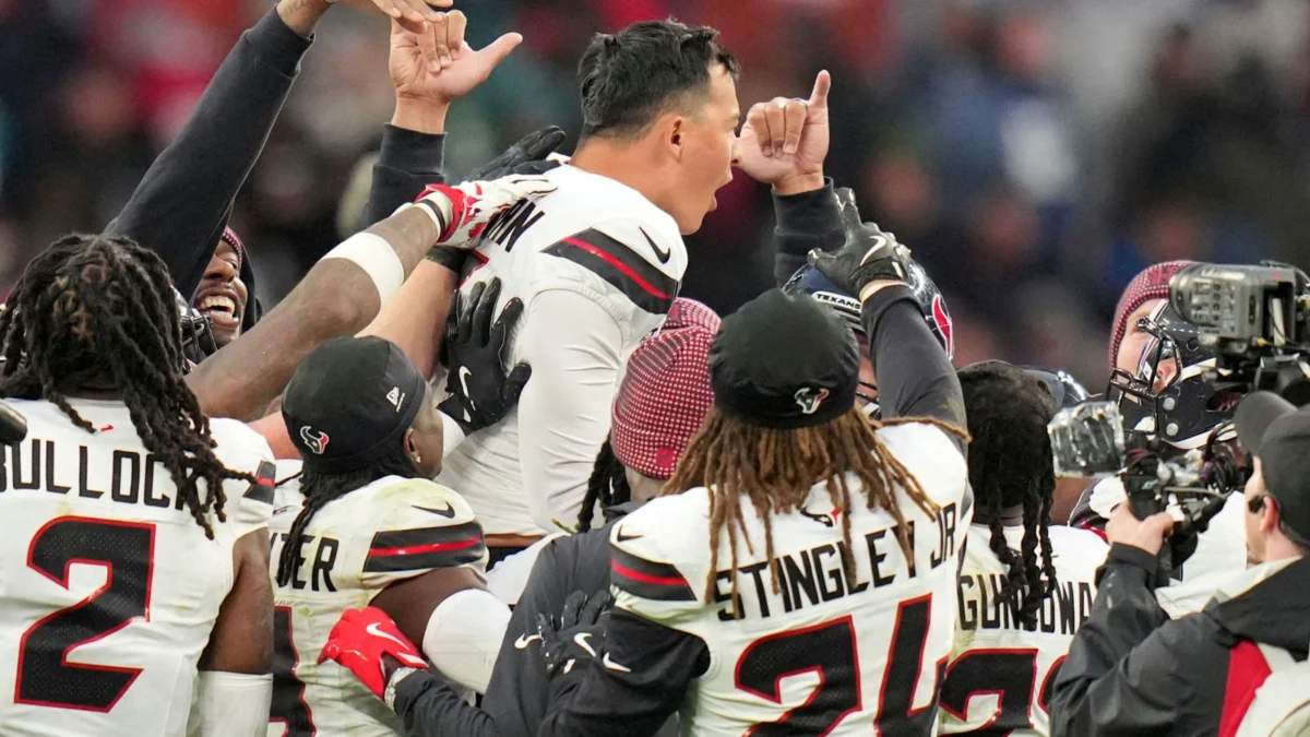 Texans Edge Jaguars on Fairbairn Field Goal at Wembley