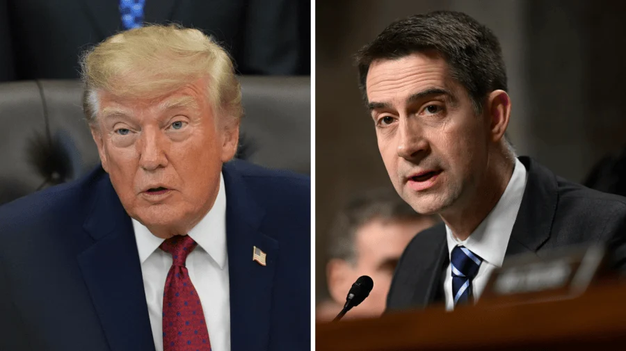 Trump Clashes with Cotton Over Daylight Savings Bill After Phone Leak