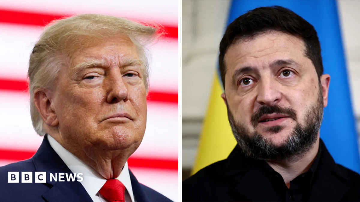 Trump and Zelensky at odds amid Oslo meeting tensions