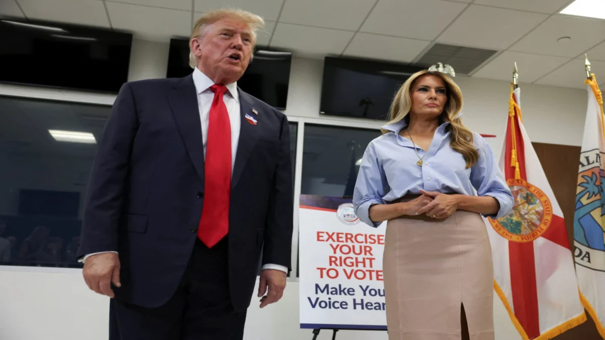 Trump casts early midterm ballot in Florida