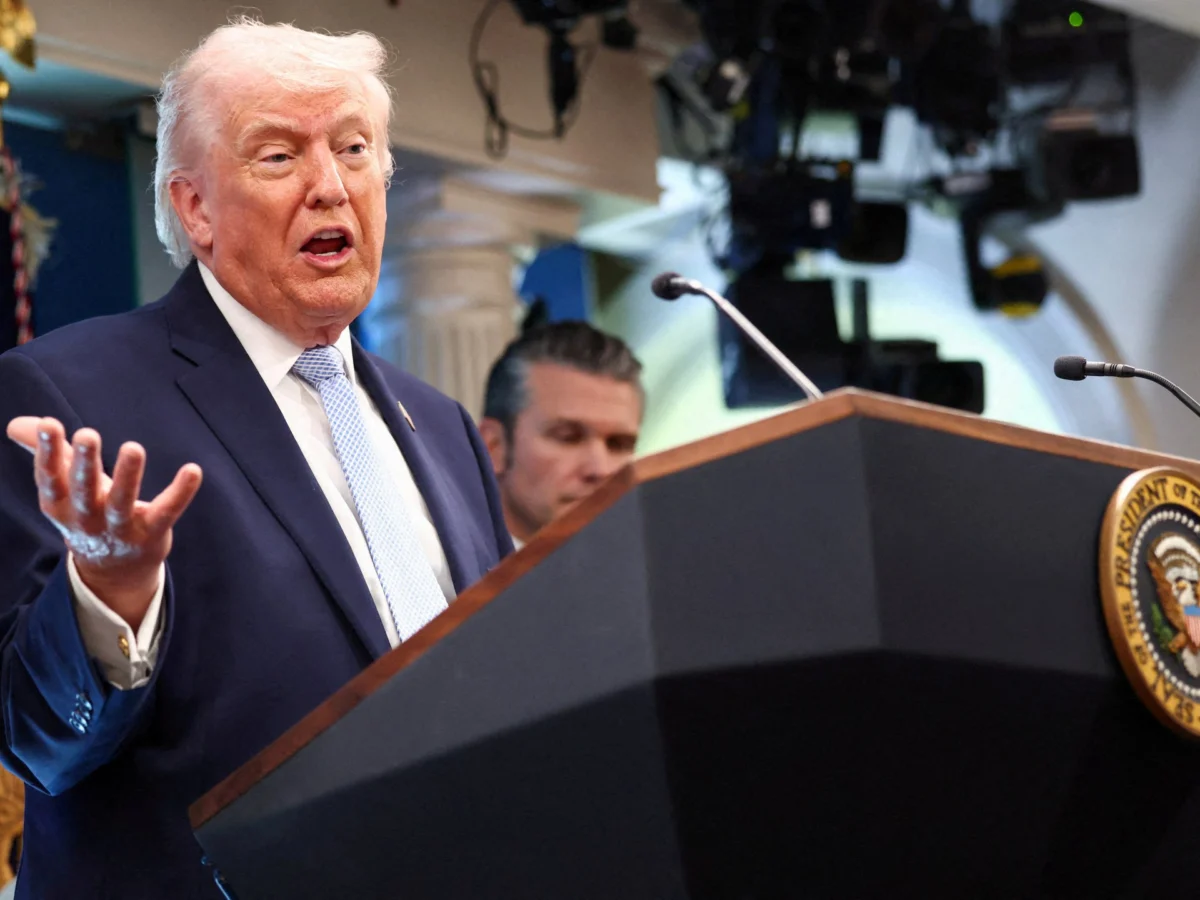 Trump Says He May Move White House Press Corps