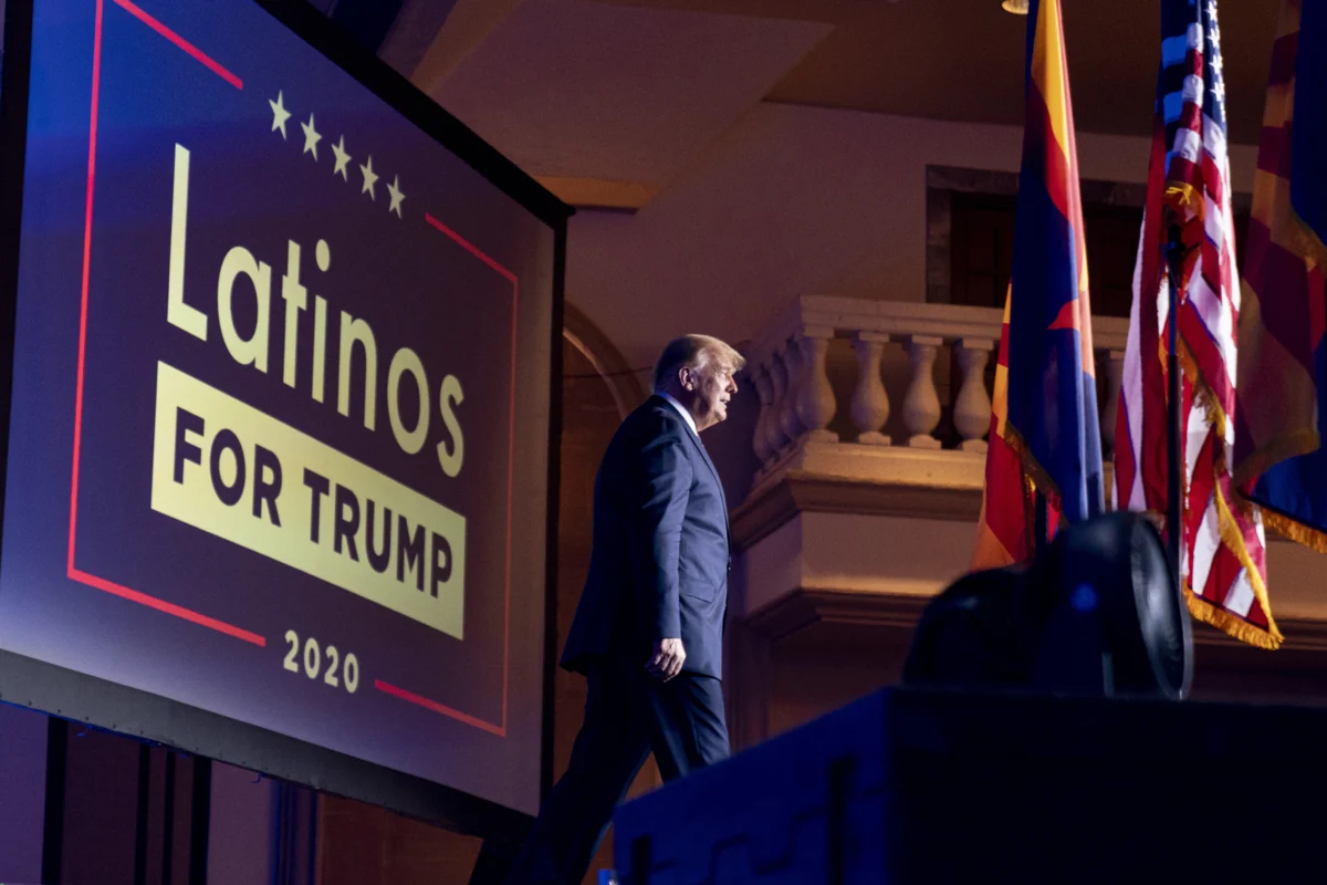 Trump’s Latino Voter Support Slips in New Polls