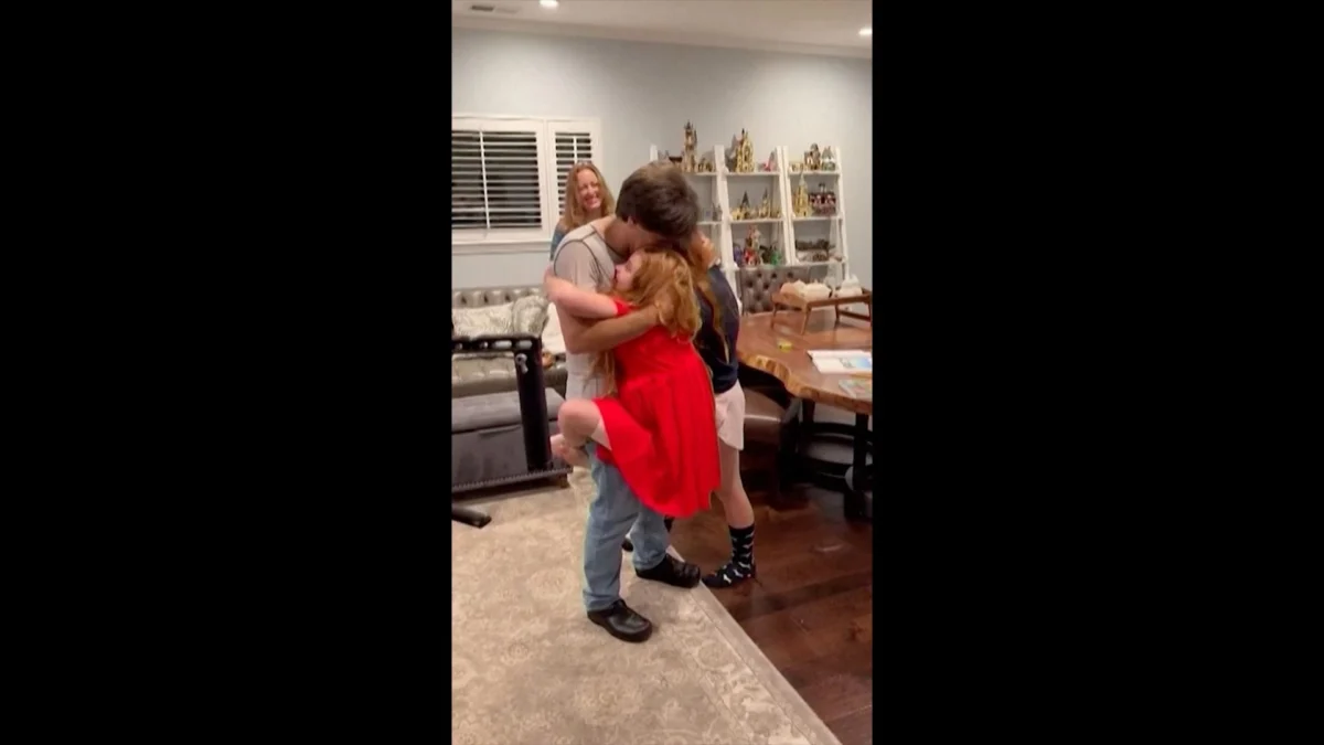 US Scientist’s Children React to Nobel Prize Announcement in Video