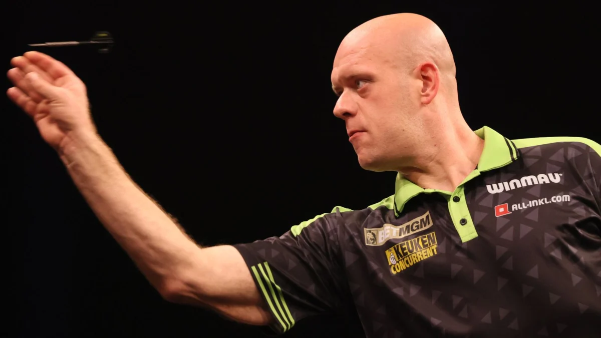 Van Gerwen Loses Early as Van Veen Makes History
