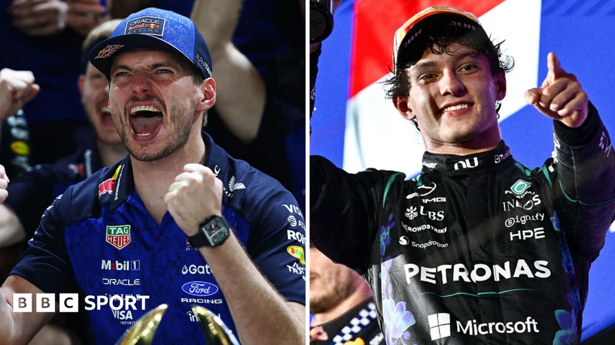 Verstappen and Russell Lead Singapore GP Driver Ratings